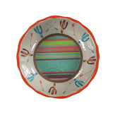 Saguaro Cactus Melamine Serving Bowls, Set of 12