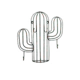 Saguaro Cactus Wall Hanging w/ Hooks, 4 MOQ