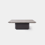 Santorini Outdoor Stone Square Side Table
