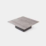 Santorini Outdoor Stone Square Side Table