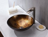 Arc Series Vessel Sink in Autumn Dusk