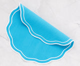 Light Blue Round Placemats
