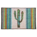 Serape Colorful Cactus Rug, 2 MOQ
