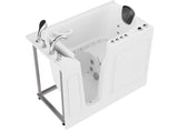 ANZZI Coupe Series 29 in. x 52 in. Quick Fill Walk-In Whirlpool and Air Tub with Powered Fast Drain in White