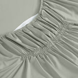Silken Sateen TENCEL™ Adjustable Fitted Sheet Mist
