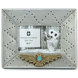 Silver Picture Frame w/ Thunderbird, 4 MOQ