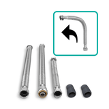 Single Tank Super Flex Installation Kit for Whole House Water Treatment System