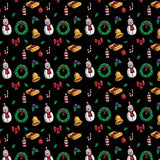 Printed Scalloped Christmas Tree Skirt