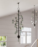 Sethos Large Black Chandelier