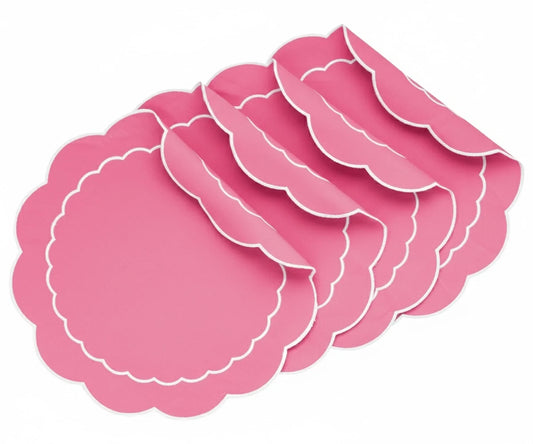 Pink Placemats Round