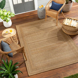 Freja Flatweave Faux Jute Outdoor Rug