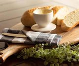 Gray Plaid Napkins