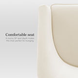Modern Square Swivel Accent Chair