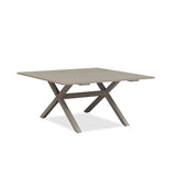 PURPLE LEAF Outdoor Dining Table Sleek Aluminum Frame Modern Outdoor Table for Deck Backyard Dining Gatherings
