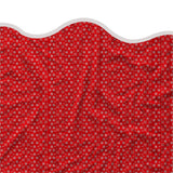Printed Scalloped Christmas Tree Skirt