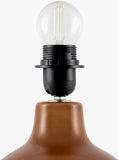 Wokila Tan Solid Ceramic Table Lamp