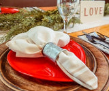 Restaurant Napkins - Set of 6 Bistro Napkins