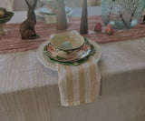 Italian Stripe Linen Napkins