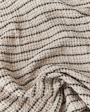 Thin Striped Waffle Kitchen Towel
