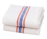 Striped Linen Tea Towels - Set of 2