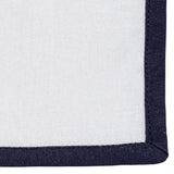 Cotton Dinner Napkins Set of 4 – Piping Trim