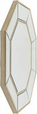 Swellendam Gold Octagonal Mirror - Clearance