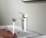 Promenade Single Hole Single Handle Bathroom Faucet in Brushed Nickel