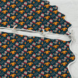 Printed Scalloped Christmas Tree Skirt