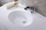 Rhodes Series 17 in. Ceramic Undermount Sink Basin in White