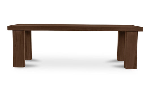 Marina Outdoor Bench Brown