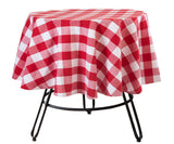 Round Tablecloth - Plaid Tablecloths