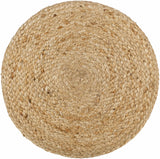 Tagaytay Natural Wood Stool Ottoman - Clearance