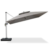 PURPLE LEAF Premium Patio Umbrella Classic SUNBRELLA Cantilever Umbrellas
