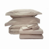 400TC Cotton Sateen Solid Bedding Bundle