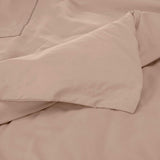 400TC Luxurious Single Embroidery Cotton Sateen Solid Bedding Bundle
