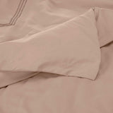400TC Luxurious Triple Embroidery Cotton Sateen Solid Bedding Bundle