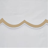 400TC Applique Scalloped Embroidery Cotton Pillow Sham