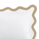 400TC Applique Scalloped Embroidery Cotton Pillow Sham