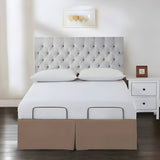 400TC Cotton Sateen Detachable Wrap Around Tailored Bed Skirt