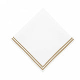 Double Embroidery Border Cotton Napkins (Set of 4)