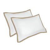 400TC Cotton Edge Border Embroidery Pillow Sham