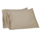 400TC Sateen Cotton Solid Pillowcases (Set Of 2)