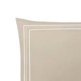 400TC Cotton Classic Luxurious Embroidery Sateen Solid Pillow Sham
