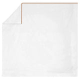 400TC Embroidery Cotton Sateen Solid Top Sheet