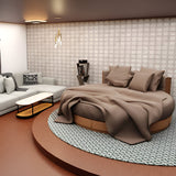 400TC Sateen Solid Cotton Round Sheet Set