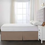 400TC Cotton Sateen Detachable Wrap Around Tailored Bed Skirt