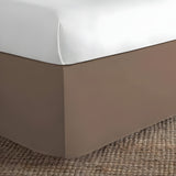 400TC Sateen Cotton Finished Look Tailored Bed Skirt
