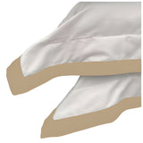 Monogram 400TC Cotton Edge Border Embroidery Pillow Sham