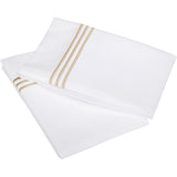 400TC Triple Embroidery Cotton Sateen Pillowcases (Set Of 2)