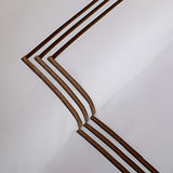 400TC Triple Embroidery Sateen Cotton Euro Sham